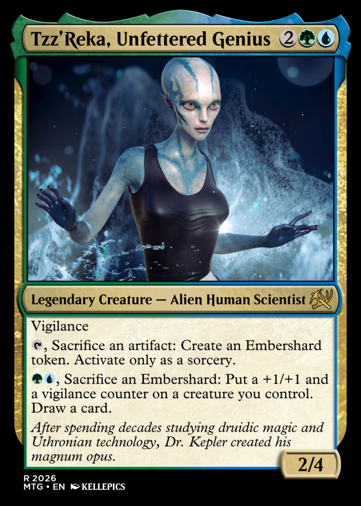 Tzz’Reka, Unfettered Genius